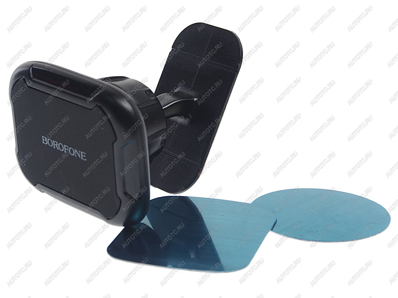 339 р. Держатель телефона универсальный магнитный черный BOROFONE BOROFONE bh36 black  с доставкой в г. Керчь