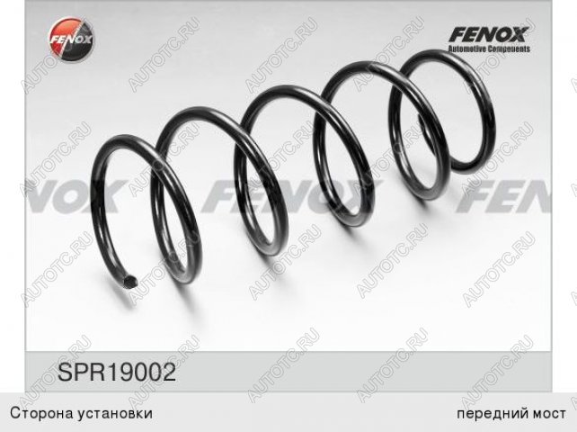 1 899 р. Пружина задней подвески FENOX Opel Corsa D дорестайлинг, хэтчбэк 3 дв. (2006-2010)  с доставкой в г. Керчь