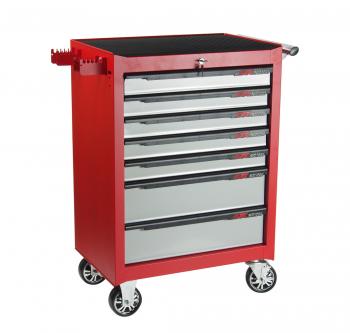 Тележка инструментальная 7 секций красная JTC JTC TOOLS CO., LTD jtc-3931c