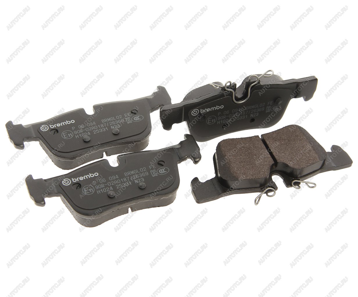7 649 р. Колодки тормозные задние (4шт.) BREMBO BMW 2 серия F45 Active Tourer рестайлинг (2018-2020)  с доставкой в г. Керчь