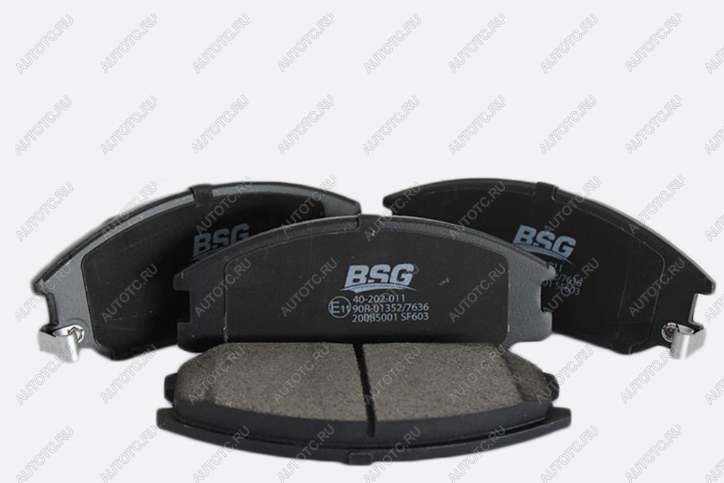 1 389 р. Колодки тормозные передние (4шт.) BSG Hyundai Santa Fe SM (2000-2012)  с доставкой в г. Керчь