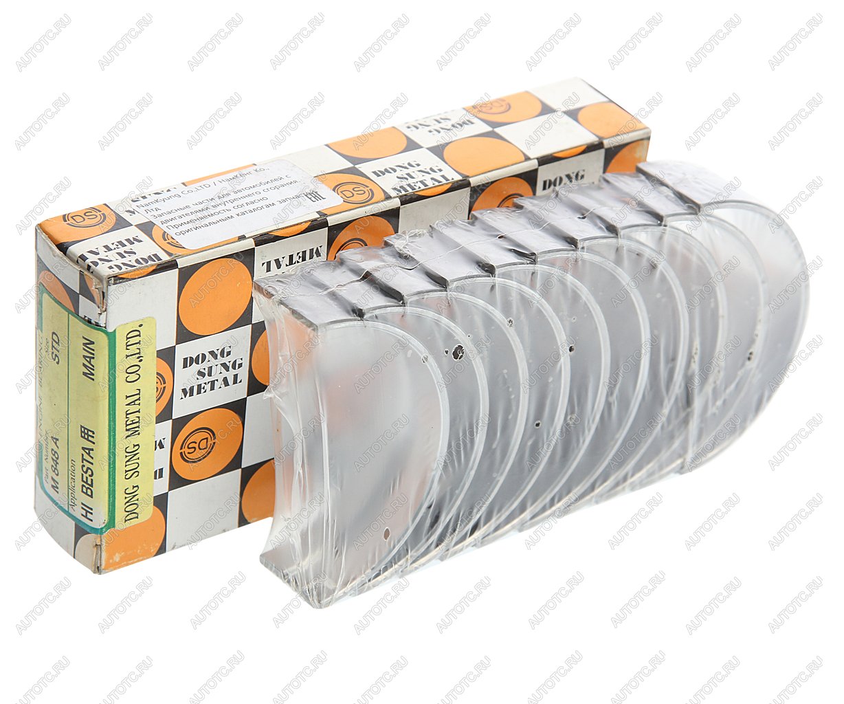 959 р. Вкладыши KIA Besta (95-) (2.7) коренные d+0.00 комплект (10шт.) DS DS 0vny1-11sg0  с доставкой в г. Керчь
