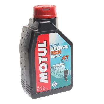 1 539 р. Масло моторное для 4-х тактных двигателей лодок OUTBOARD Tech 4T 10W40 псинт.1л MOTUL MOTUL 106397  с доставкой в г. Керчь. Увеличить фотографию 1