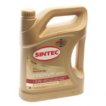 2 669 р. Масло моторное Premium 9000 A3B4 5W40 синт.4л SINTEC SINTEC 600107  с доставкой в г. Керчь. Увеличить фотографию 1
