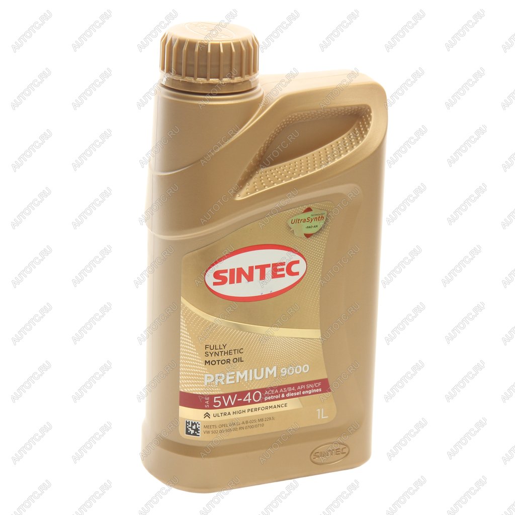 859 р. Масло моторное Premium 9000 A3B4 5W40 синт.1л SINTEC SINTEC 600106  с доставкой в г. Керчь