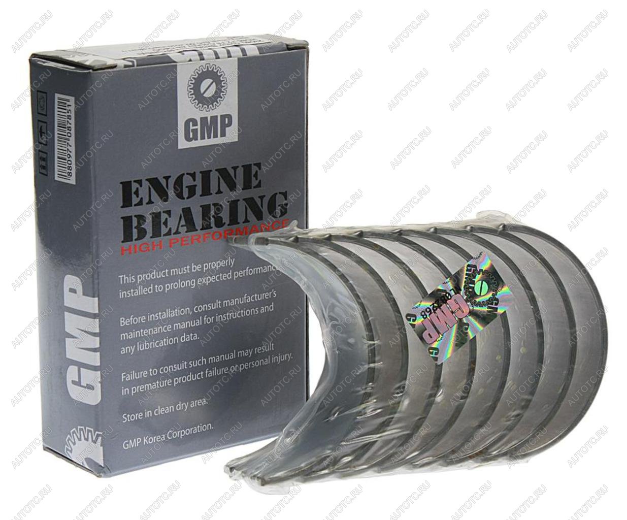 1 359 р. Вкладыши HYUNDAI HD65,72,78,County дв.D4DD шатунные d+0.50 комплект (8шт.) GMP GMP 23060-45932  с доставкой в г. Керчь