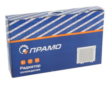 3 799 р. Радиатор ВАЗ-2170 алюминиевый 2-х рядный сборный ПРАМО ПРАМО лр2170-1301012-51-сб  с доставкой в г. Керчь. Увеличить фотографию 7