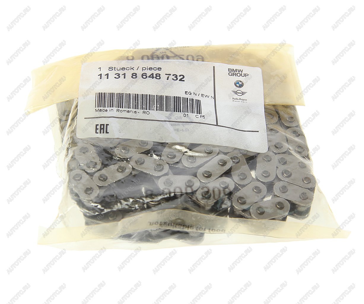 7 399 р. Цепь ГРМ BMW 3 (E90,F30),5 (E60,F10) (N20,N52) OE BMW 11318648732  с доставкой в г. Керчь