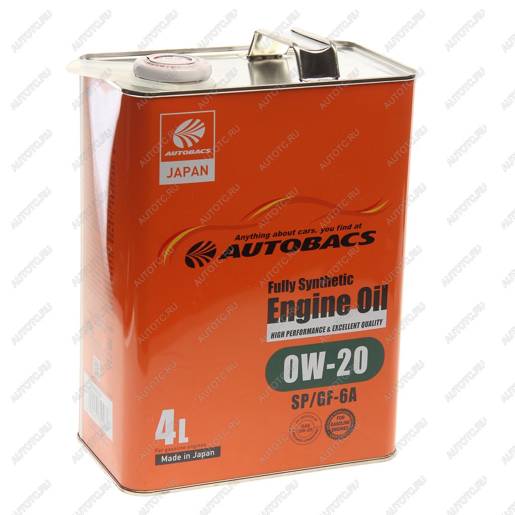4 999 р. Масло моторное ENGINE OIL 0W20 синт.4л Япония AUTOBACS AUTOBACS a00032230  с доставкой в г. Керчь