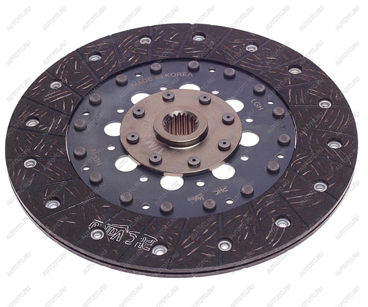 4 649 р. Диск сцепления HYUNDAI ix35 (10-) (2.0),i40 (11-) (2.0) KIA Sportage (11-) (2.0) (235мм) VALEO PHC VALEO PHC hd-161 VALEO PHC hd-161  с доставкой в г. Керчь