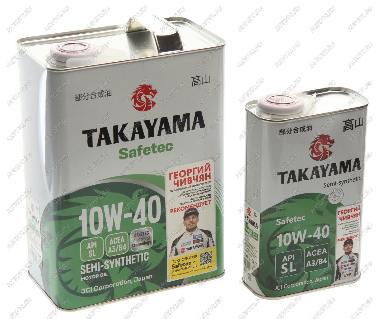 2 249 р. Масло моторное Safetec A3B4 10W40 псинт.4+1л TAKAYAMA TAKAYAMA 605621  с доставкой в г. Керчь
