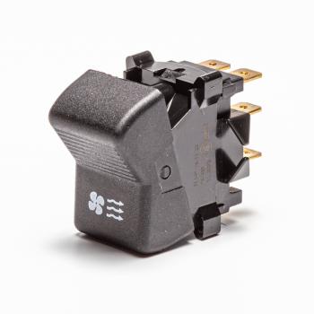 170 р. Переключатель отопителя КАМАЗ,ЗИЛ,УРАЛ вентилятора AVTOELECTRICA AVTOELECTRICA п147-04.11 ае  с доставкой в г. Керчь. Увеличить фотографию 1