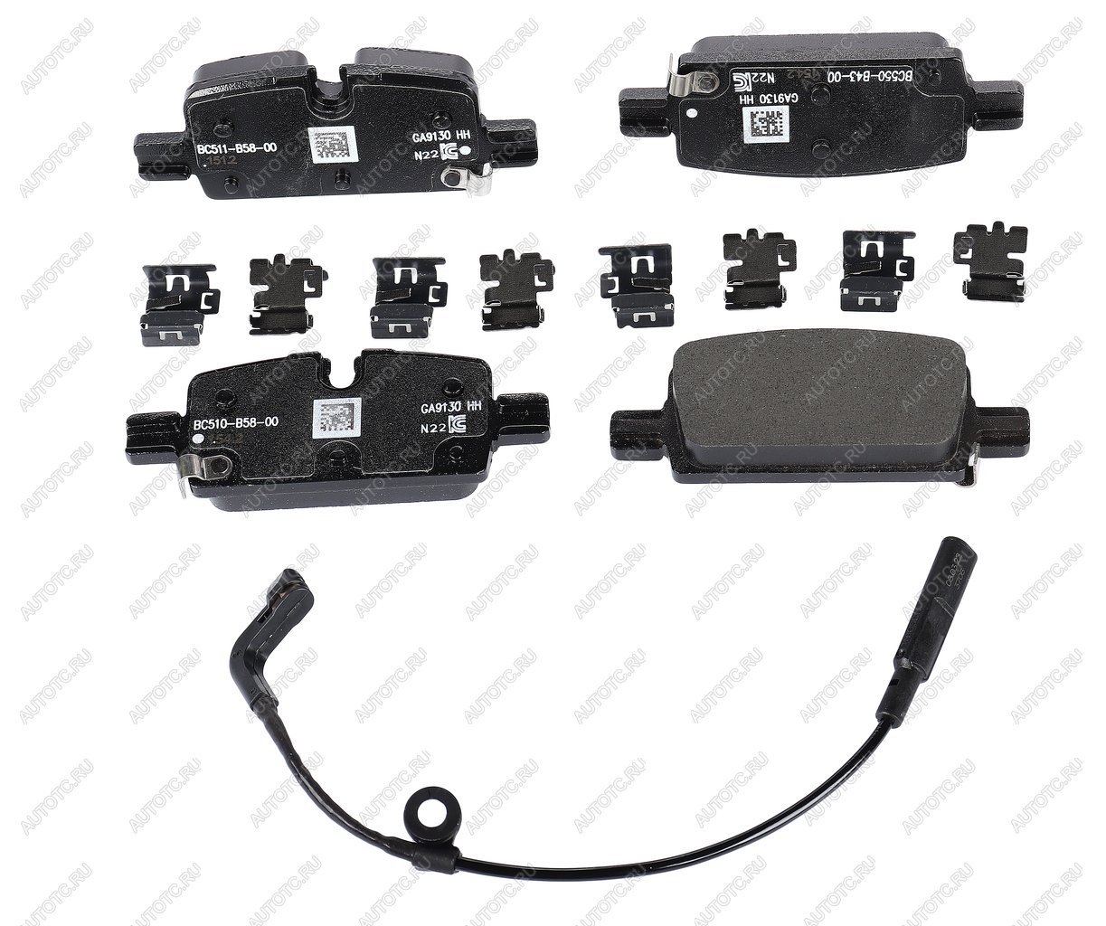 13 999 р. Колодки тормозные CHEVROLET Silverado CADILLAC Escalade задние (4шт.) OE GENERAL MOTORS 84805877  с доставкой в г. Керчь