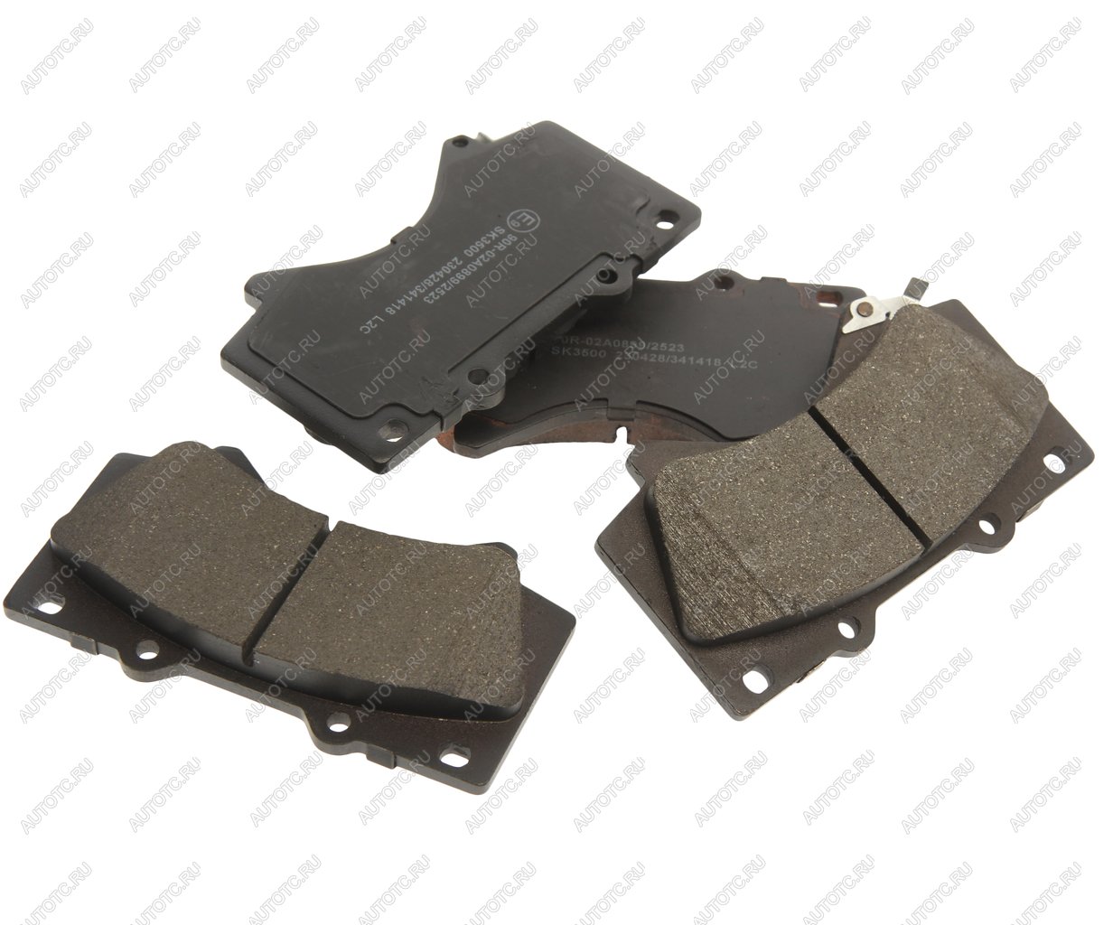 2 279 р. Колодки тормозные MITSUBISHI Pajero 4 (07-) TOYOTA Land Cruiser Prado (03-) передние (4шт.) LPR LPR 05p1418  с доставкой в г. Керчь