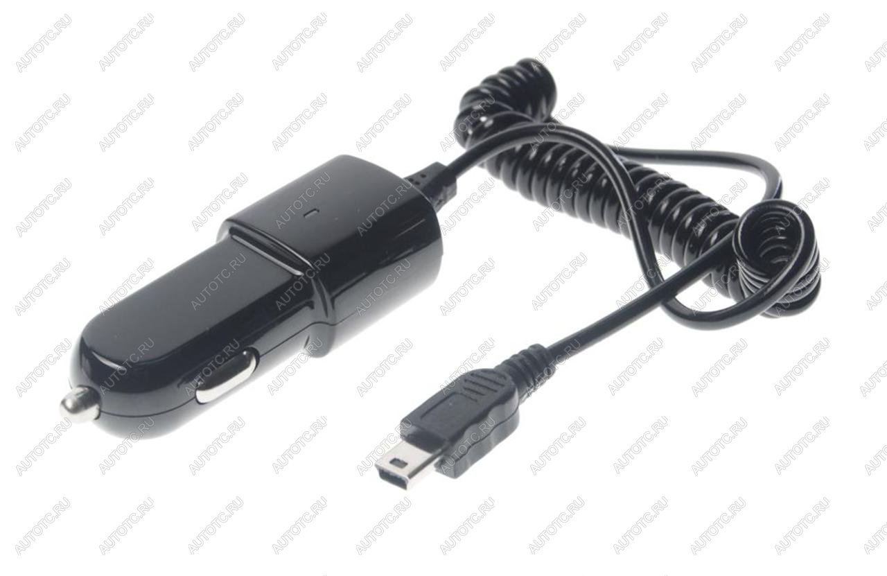 233 р. Устройство зарядное в прикуриватель 12V 1A встроенный кабель mini USB PARTNER PARTNER prt-028252  с доставкой в г. Керчь