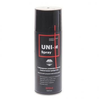 829 р. Смазка универсальная проникающая UNI-M 520мл аэрозоль EFELE EFELE 0092492  с доставкой в г. Керчь. Увеличить фотографию 1