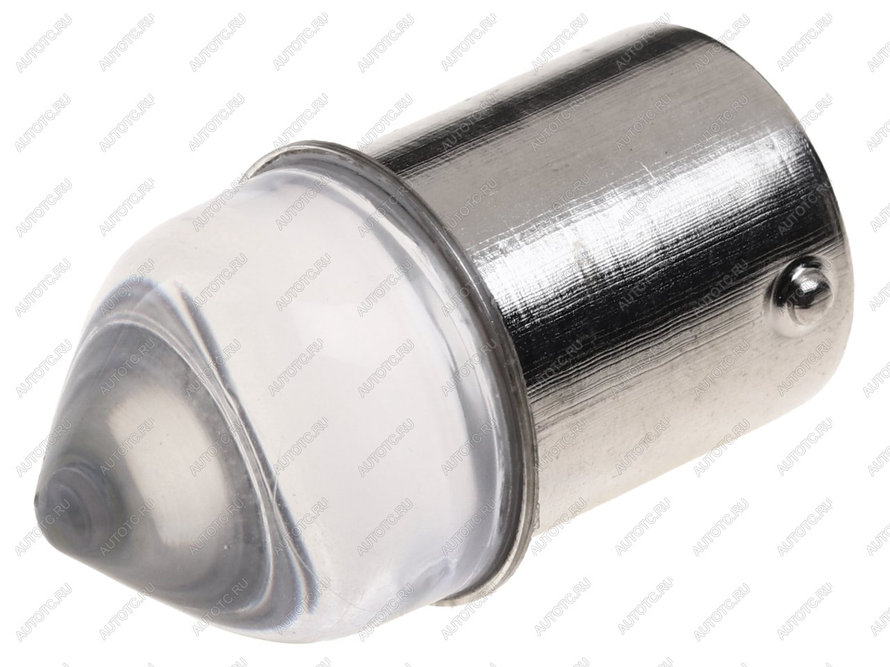 81 р. Лампа светодиодная 12V R5W BA15s конус прозрачная линза LED 9 SMD 3030 White MISTAR MISTAR mis-132159  с доставкой в г. Керчь