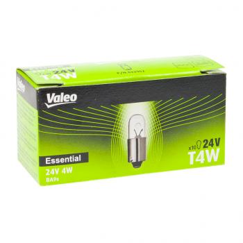 23 р. Лампа 24V T4W BA9s (1шт.) Essential VALEO VALEO 032962  с доставкой в г. Керчь. Увеличить фотографию 2