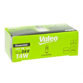 23 р. Лампа 24V T4W BA9s (1шт.) Essential VALEO VALEO 032962  с доставкой в г. Керчь. Увеличить фотографию 3