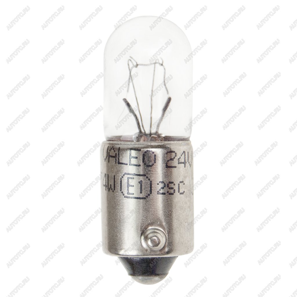 27 р. Лампа 24V T4W BA9s вибростойкая (1шт.) VALEO VALEO 032963  с доставкой в г. Керчь