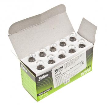 22 р. Лампа 24V W5W T10 W2.1x9.5d (1шт.) Essential VALEO VALEO 032956  с доставкой в г. Керчь. Увеличить фотографию 2