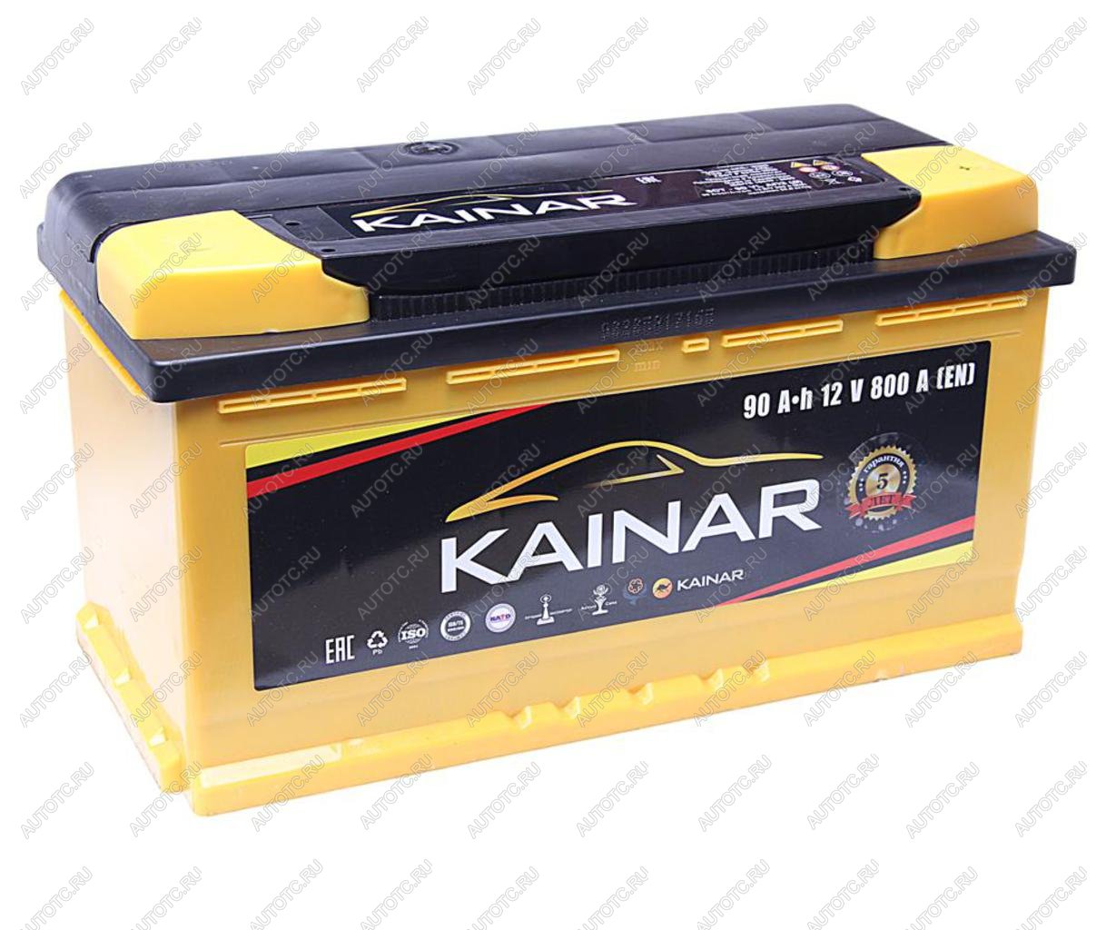 10 999 р. Аккумулятор KAINAR 90Ач обратная полярность KAINAR 6ст90(0)  с доставкой в г. Керчь