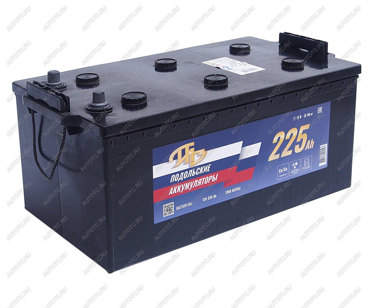 21 649 р. Аккумулятор ПОДОЛЬСК 225Ач обратная полярность ПОДОЛЬСК 6ст225(3)  с доставкой в г. Керчь
