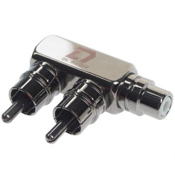 389 р. Переходник RCA-2RCA DL AUDIO DL AUDIO phoenix adapter 1f2m  с доставкой в г. Керчь. Увеличить фотографию 1