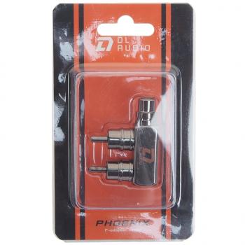 389 р. Переходник RCA-2RCA DL AUDIO DL AUDIO phoenix adapter 1f2m  с доставкой в г. Керчь. Увеличить фотографию 2