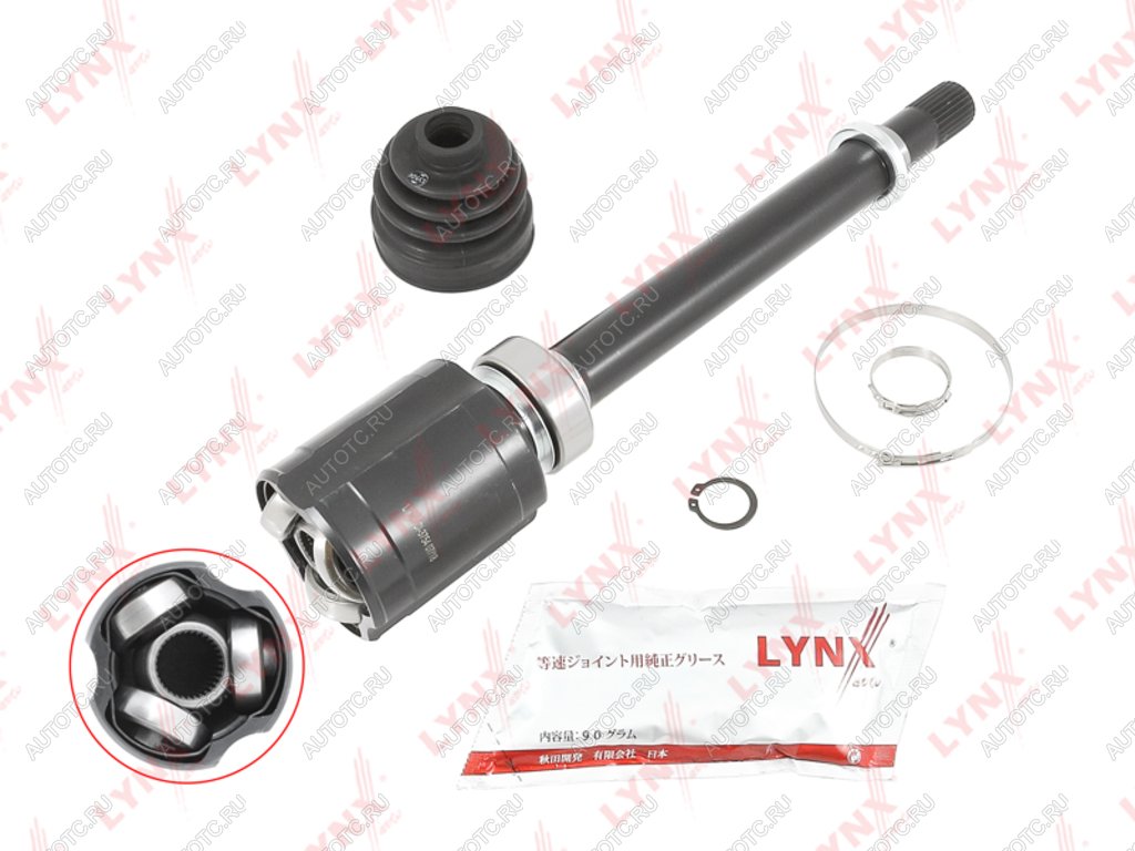 9 249 р. ШРУС внутренний NISSAN Qashqai (08-14) правый LYNX LYNX ci3754  с доставкой в г. Керчь