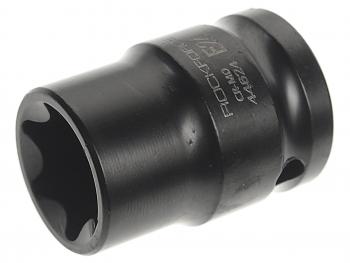 193 р. Головка торцевая 12 TORX E24 ударная ROCKFORCE ROCKFORCE rf-44624  с доставкой в г. Керчь. Увеличить фотографию 1