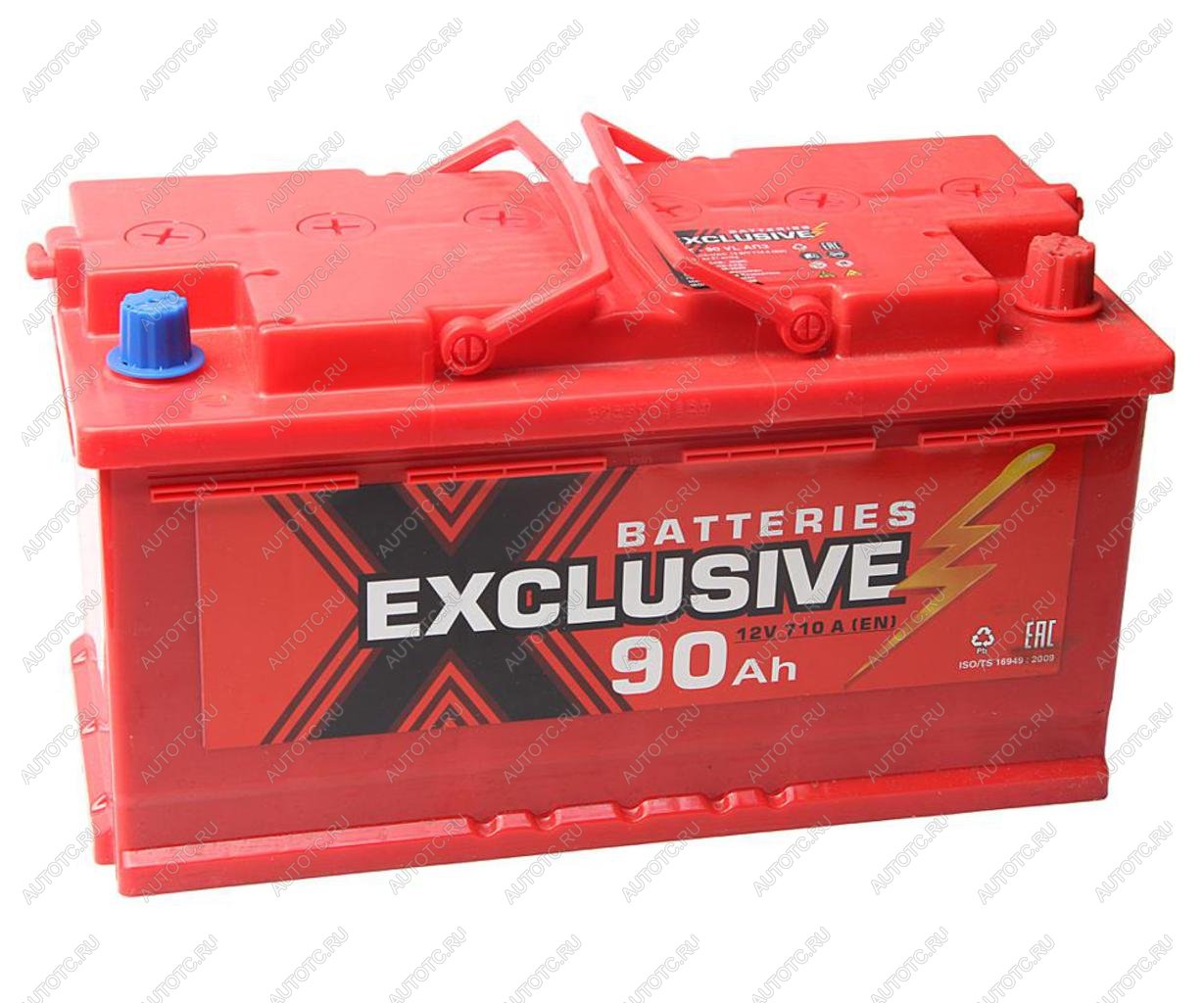 9 799 р. Аккумулятор EXCLUSIVE 90Ач обратная полярность EXCLUSIVE 6ст90(0)  с доставкой в г. Керчь