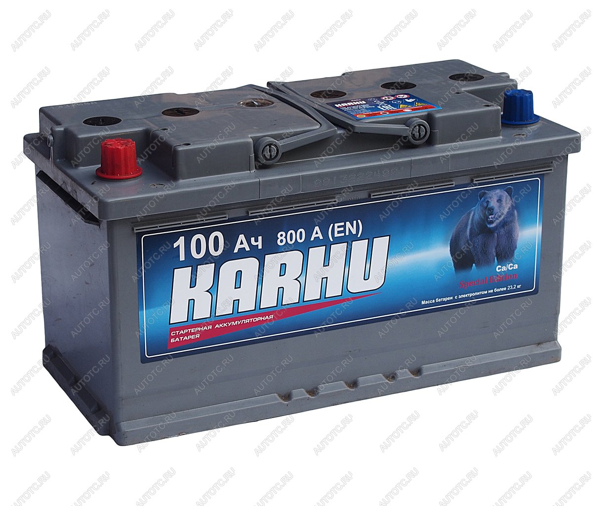11 499 р. Аккумулятор KARHU 100Ач KARHU 6ст100(1)  с доставкой в г. Керчь