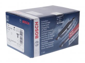 3 599 р. Колодки тормозные задние 4шт. BOSCH Volkswagen Polo 5 седан дорестайлинг (2009-2015)  с доставкой в г. Керчь. Увеличить фотографию 2
