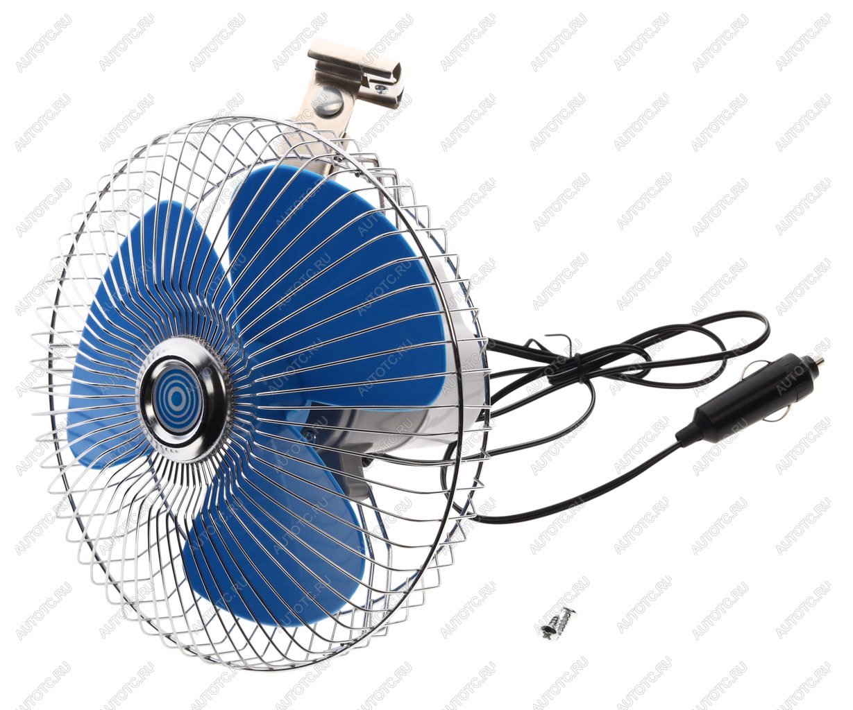 1 059 р. Вентилятор в салон 24V 8 (с решеткой металл) 21см SKYWAY SKYWAY s01901006  с доставкой в г. Керчь