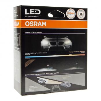 8 999 р. Лампа светодиодная 12V H7H18 PX26dPY26d-1 +300% 6000K (2шт.) Ledriving HL Bright White OSRAM OSRAM 64210dwbrt-2hfb  с доставкой в г. Керчь. Увеличить фотографию 6
