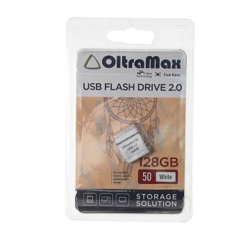 1 569 р. Карта памяти USB 128GB OLTRAMAX OLTRAMAX om-128gb-50-white  с доставкой в г. Керчь. Увеличить фотографию 1