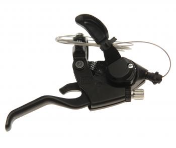1 499 р. Шифтер велосипедный скоростной левый (3 скорости) Altus SHIMANO SHIMANO st-ef500-3l  с доставкой в г. Керчь. Увеличить фотографию 2