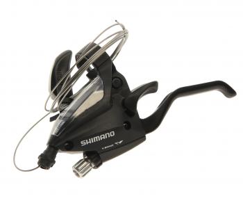 1 499 р. Шифтер велосипедный скоростной левый (3 скорости) Altus SHIMANO SHIMANO st-ef500-3l  с доставкой в г. Керчь. Увеличить фотографию 1