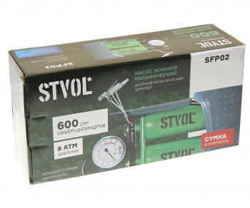 1 799 р. Насос ножной 2-цилиндровый STVOL STVOL sfp02  с доставкой в г. Керчь. Увеличить фотографию 3