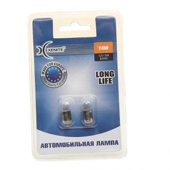 71 р. Лампа 12V T4W BA9s 3200К блистер (2шт.) Long Life XENITE XENITE 1007124  с доставкой в г. Керчь. Увеличить фотографию 1