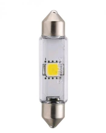 719 р. Лампа светодиодная 12V C5W SV8.5-8 43мм 6000K двухцокольная бокс (1шт.) X-Treme Vision Led PHILIPS PHILIPS 129466000kx1  с доставкой в г. Керчь. Увеличить фотографию 2
