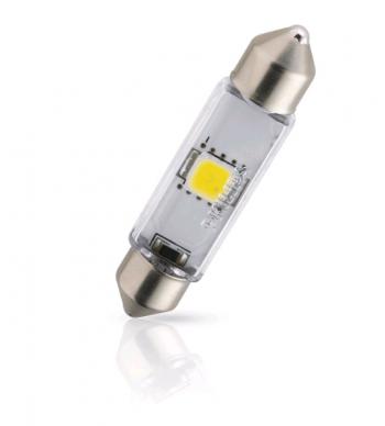 719 р. Лампа светодиодная 12V C5W SV8.5-8 43мм 6000K двухцокольная бокс (1шт.) X-Treme Vision Led PHILIPS PHILIPS 129466000kx1  с доставкой в г. Керчь. Увеличить фотографию 3