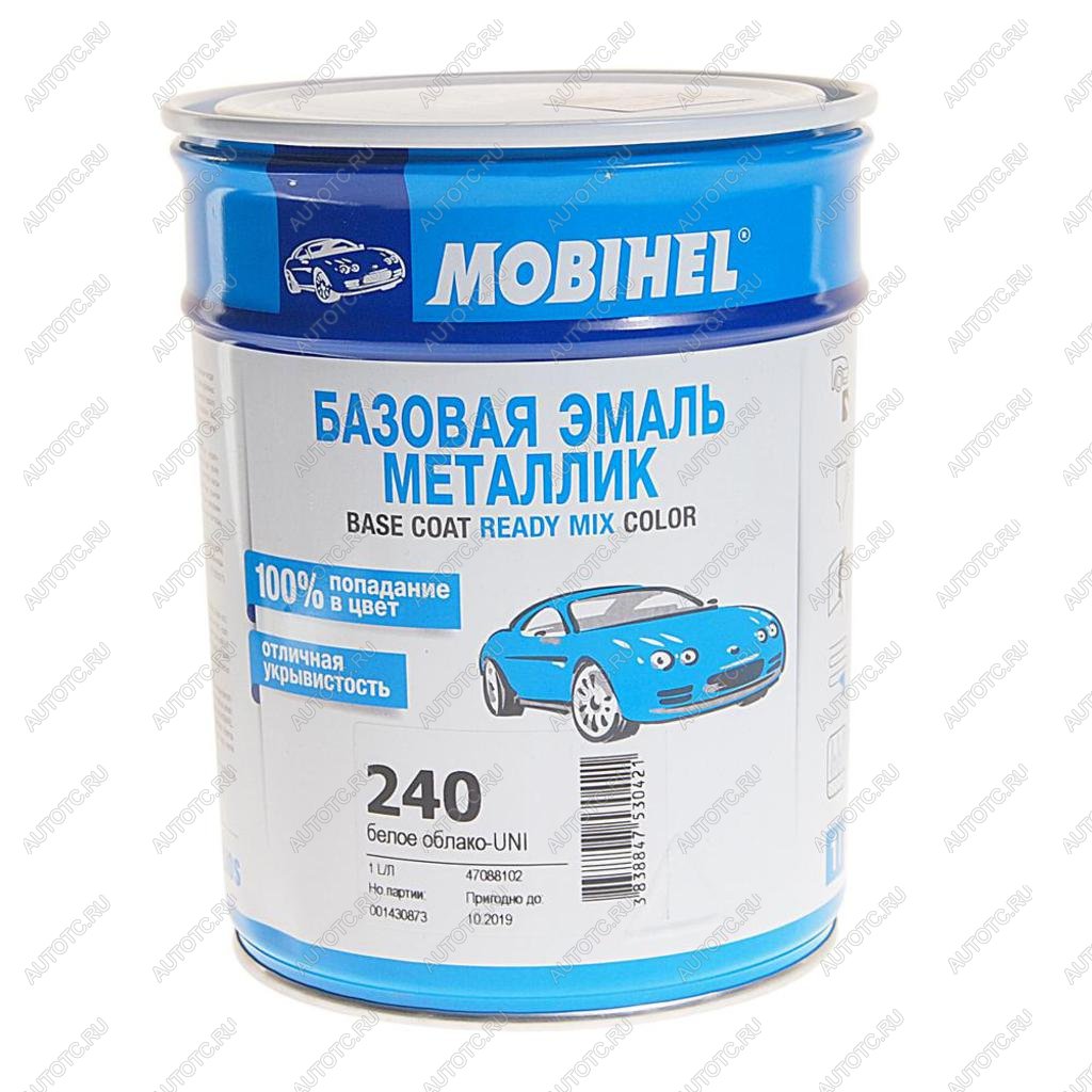 2 399 р. Краска 240 белое облако 1л Helios MOBIHEL MOBIHEL 47088102  с доставкой в г. Керчь