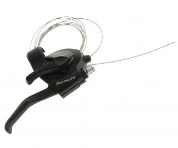 1 779 р. Шифтер велосипедный скоростной левый (8 скоростей) Tourney SHIMANO SHIMANO st-tx800-8r  с доставкой в г. Керчь. Увеличить фотографию 2