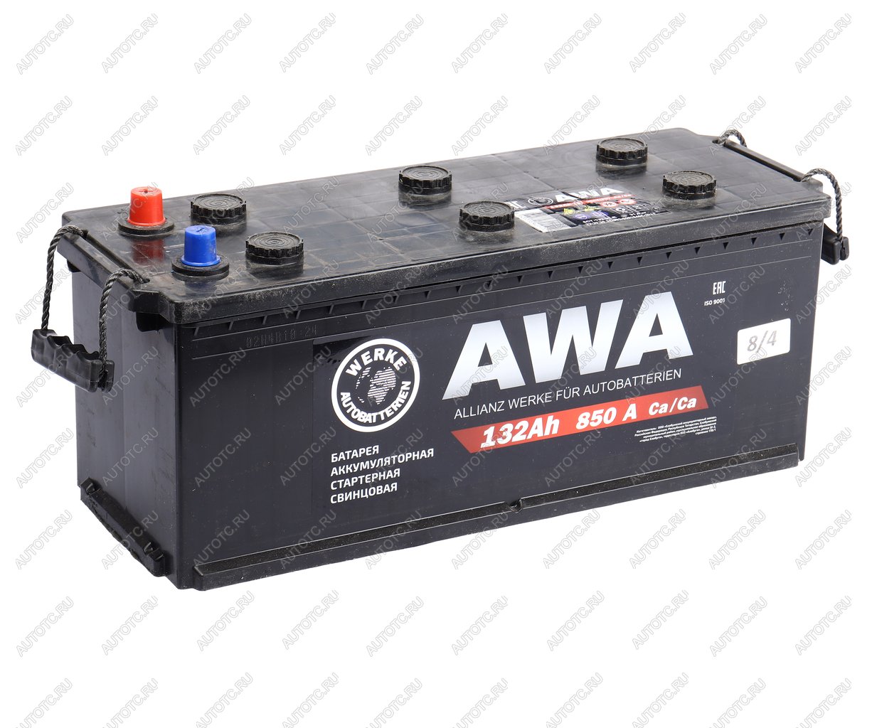 16 449 р. Аккумулятор AWA 132Ач обратная полярность AWA 6ст132(3)  с доставкой в г. Керчь