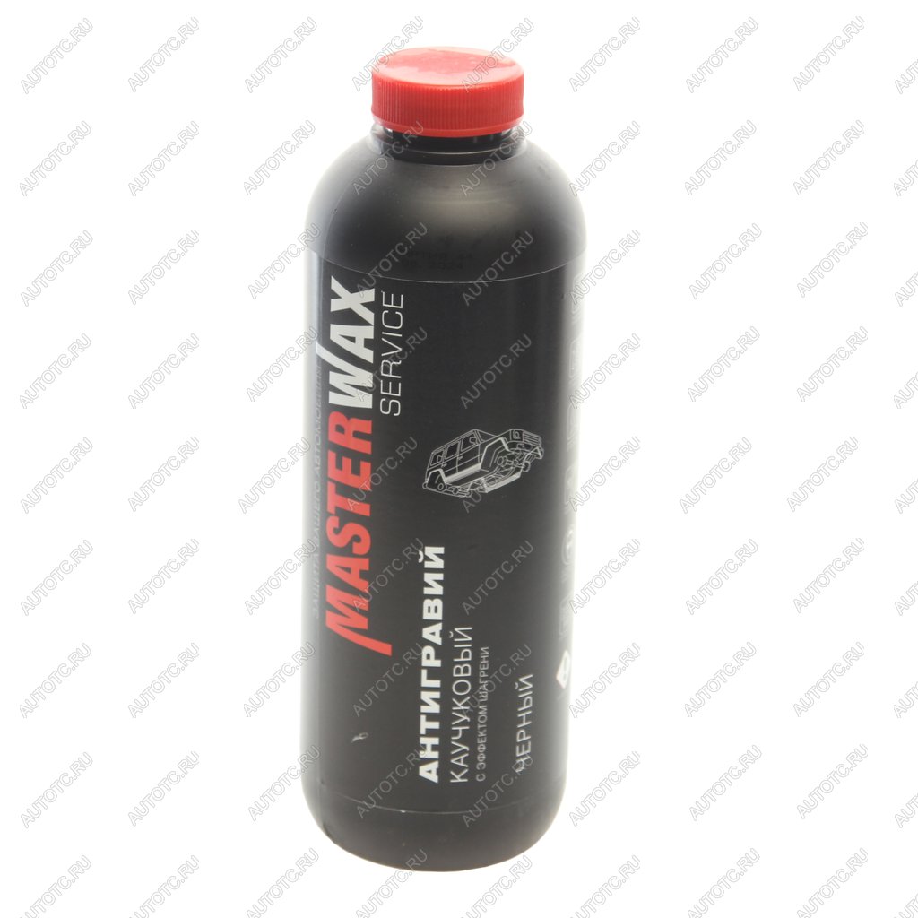729 р. Антигравий черный 1л с эффектом шагрени в пластике MASTERWAX MASTERWAX mw030702  с доставкой в г. Керчь