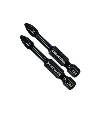 96 р. Набор бит 14 PH2 50мм ударных магнитных 2шт. VERTEXTOOLS VERTEXTOOLS ip-tr-ph2-50-2  с доставкой в г. Керчь. Увеличить фотографию 1