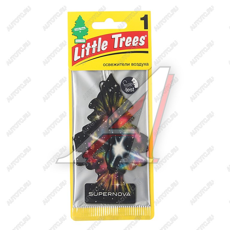 159 р. Ароматизатор подвесной пластина (звездопад) Елочка CAR FRESHNER CAR FRESHNER cf-17303  с доставкой в г. Керчь