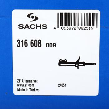18 999 р. Амортизатор MERCEDES C (W204) передний левыйправый SACHS SACHS 316608  с доставкой в г. Керчь. Увеличить фотографию 4